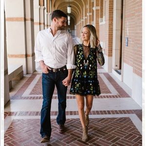 Free People “Hearts Are Wild Mini Dress”